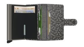 Secrid Miniwallet hexagon grey